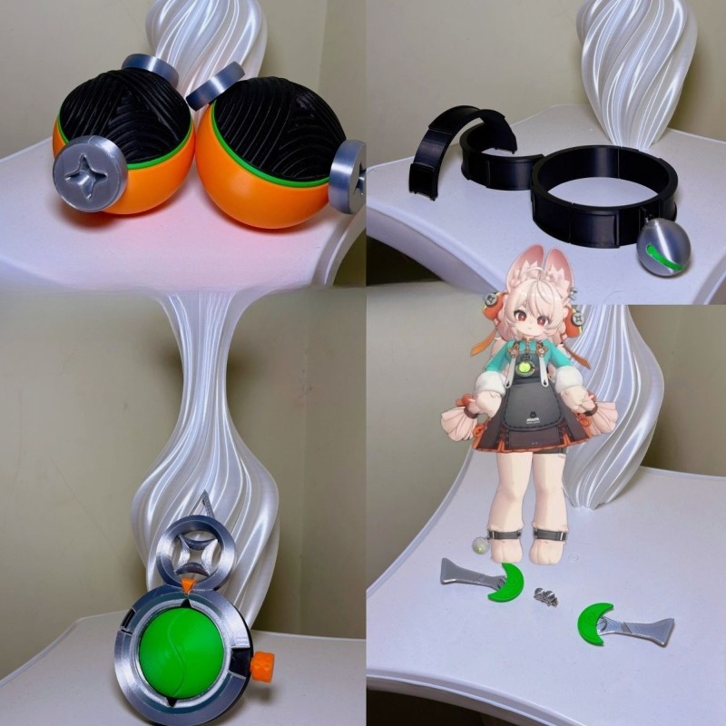 3D Printing Zone - Zhao Cosplay Spiel Zenless Zone Zero