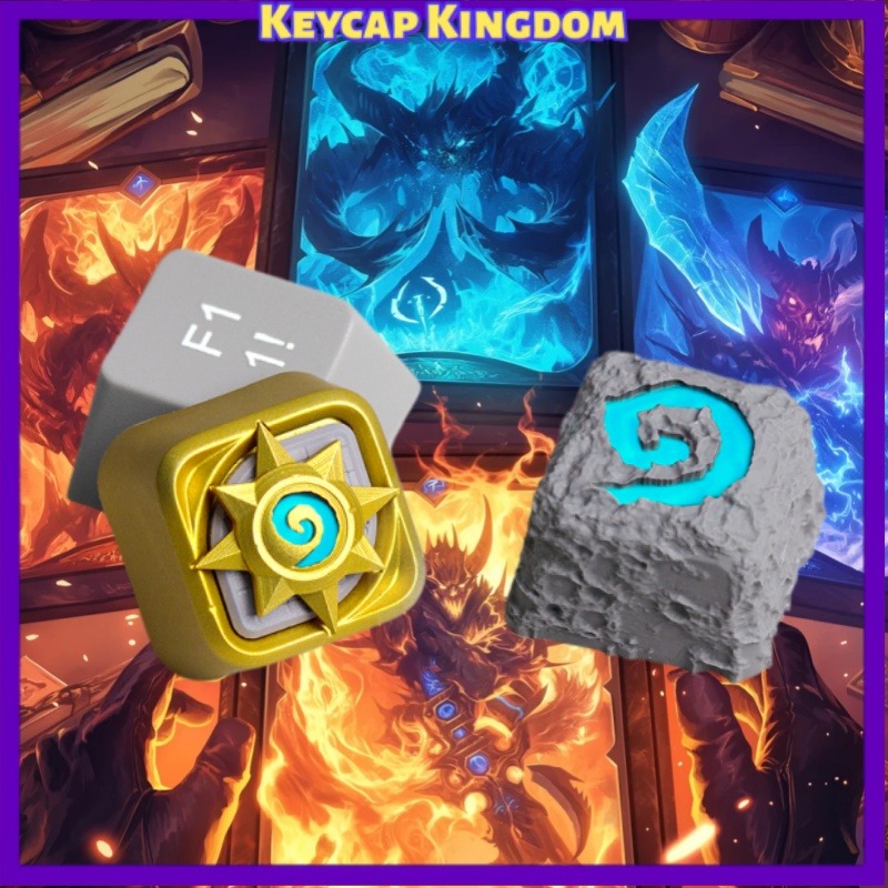 3D Printing Keycaps - Hearthstone WOW Personalisierte Tastenkappen 3D-Gedruckte Kunstharz-Tastenkappen