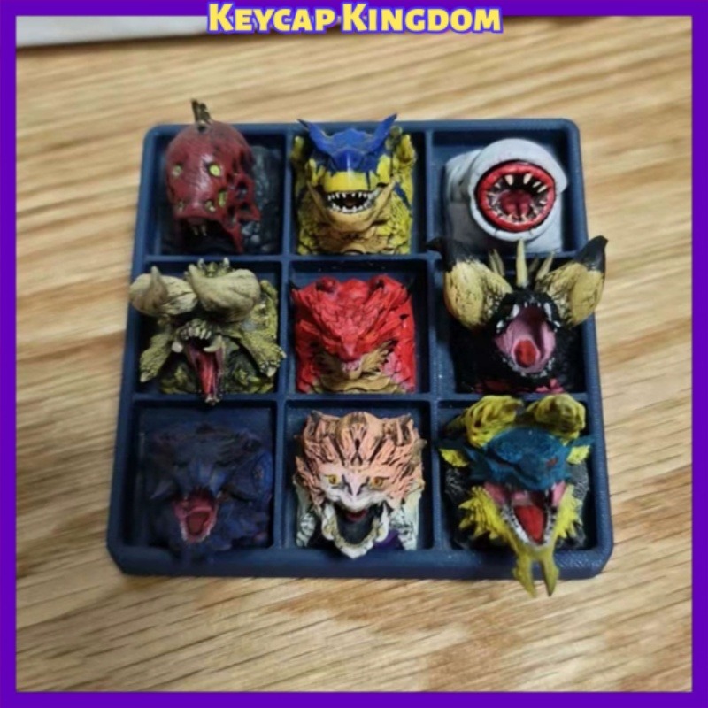 3D Printing Keycaps - Monster Hunter Drachen-Harz Benutzerdefinierte Tastenkappen Mechanische