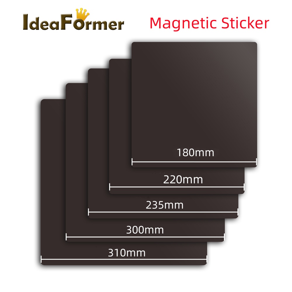3D Printing Guide - Magnetische Basis mit 3M Adhersive 350/310/300/235/220/180mm