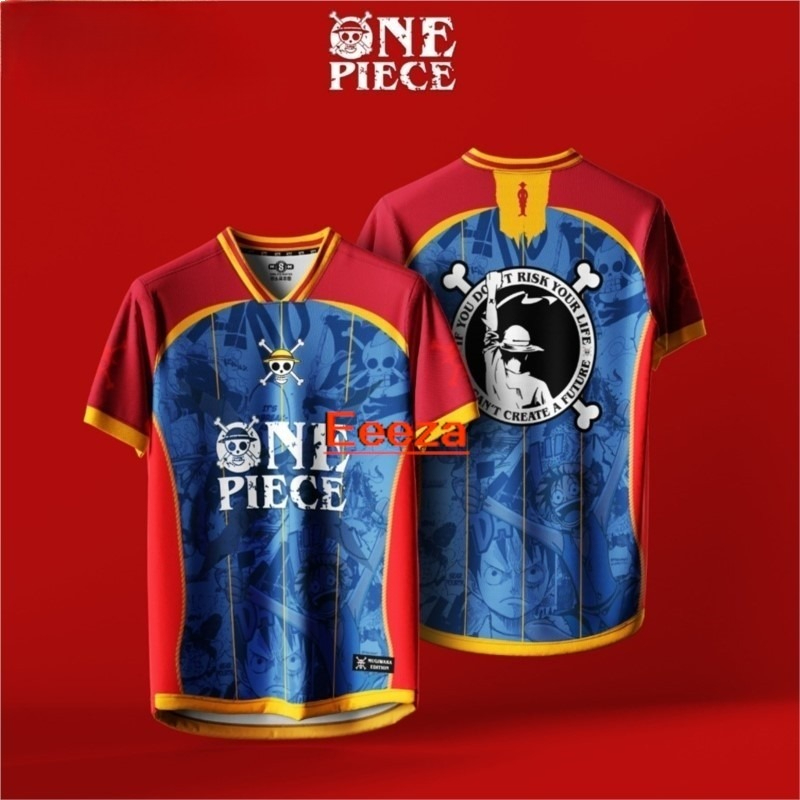 3D Printing One Piece - One Piece Luffy 3D-Druck Jersey-Shirt Anime