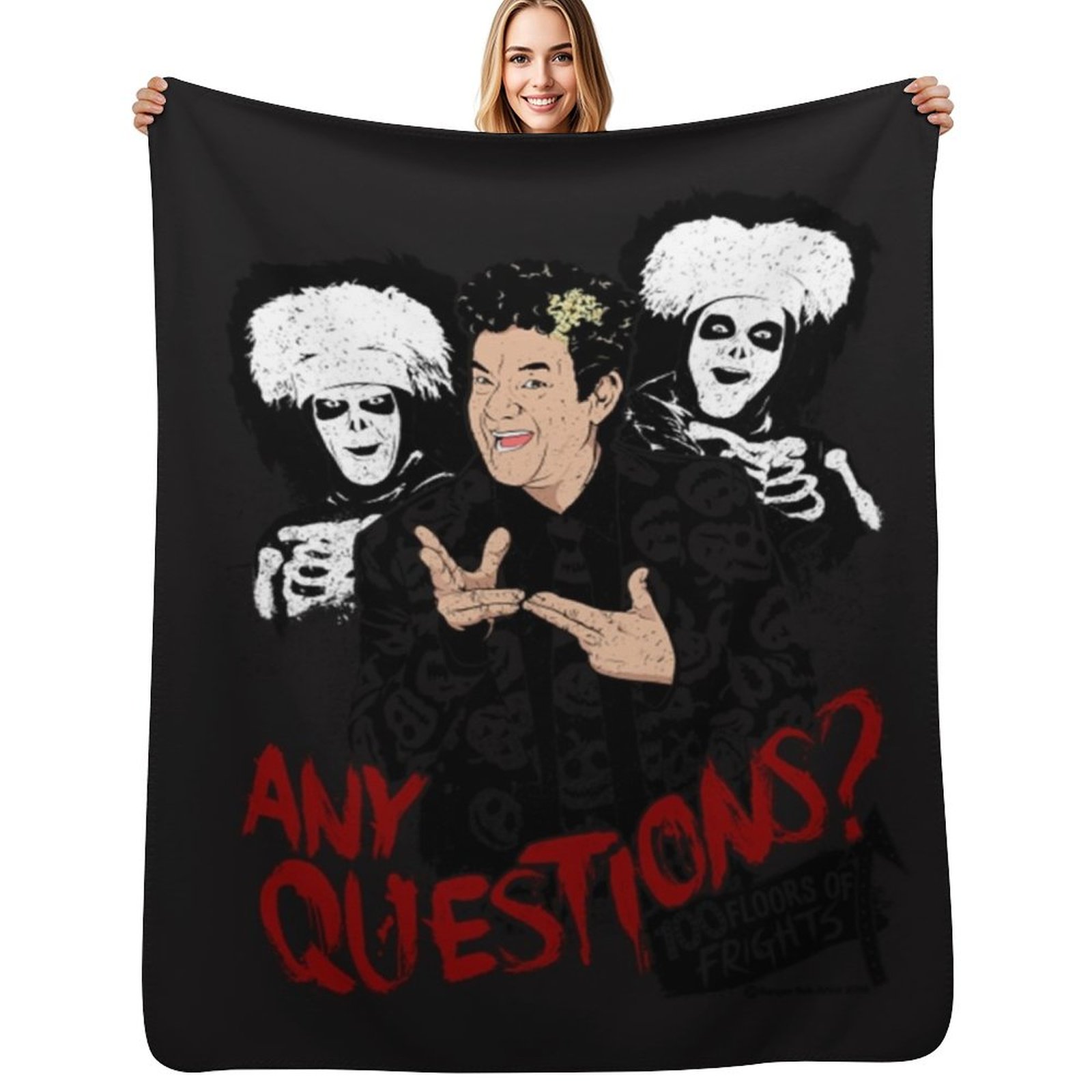 3D Printing Question - David S Pumpkins Any Questions Überwurfdecke,