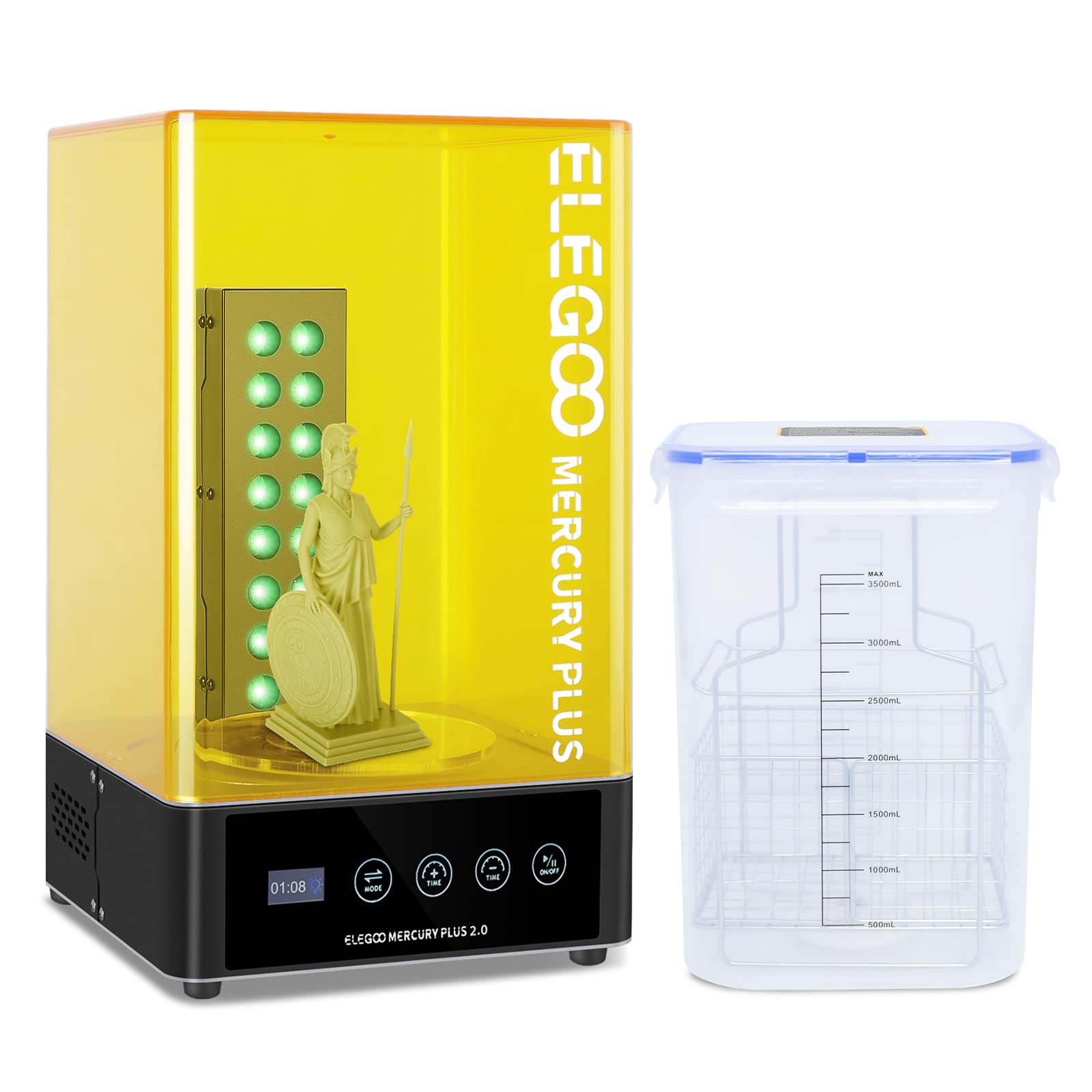 Resin Curing Station - ELEGOO Plus 2.0 Wasch- und Heilstation