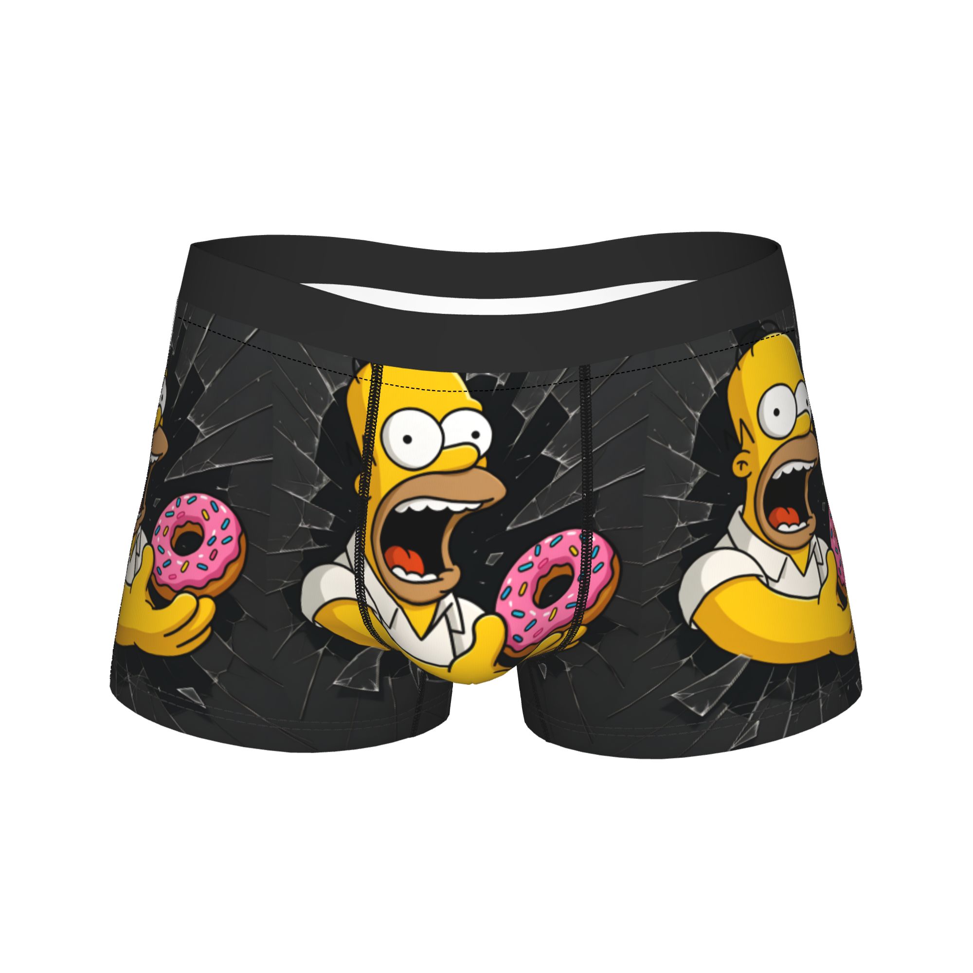 3D Printing Glass - Homer S-Simpsons Breaking Glass Donut Unterwäsche