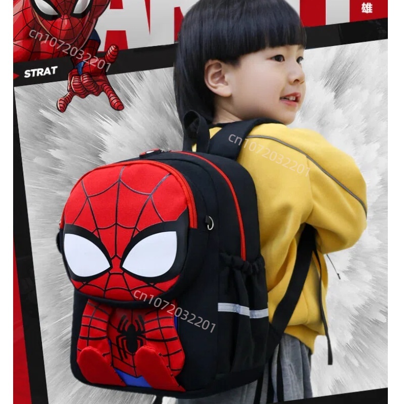 3D Printing Mockup - Bandai Spider Man Amine Rucksack Cartoon