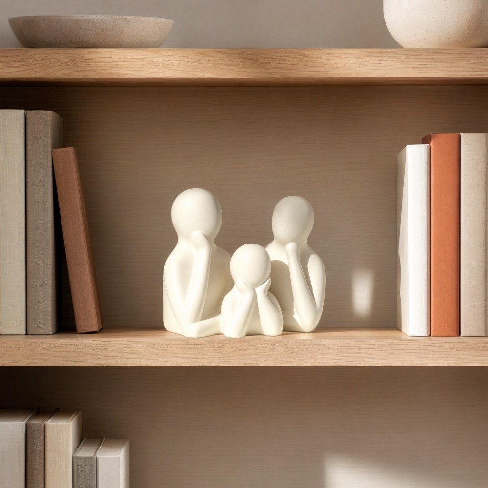 Paar-Umarmungsskulptur Abstrak – 3D Printing Construction Bewertung und Preis