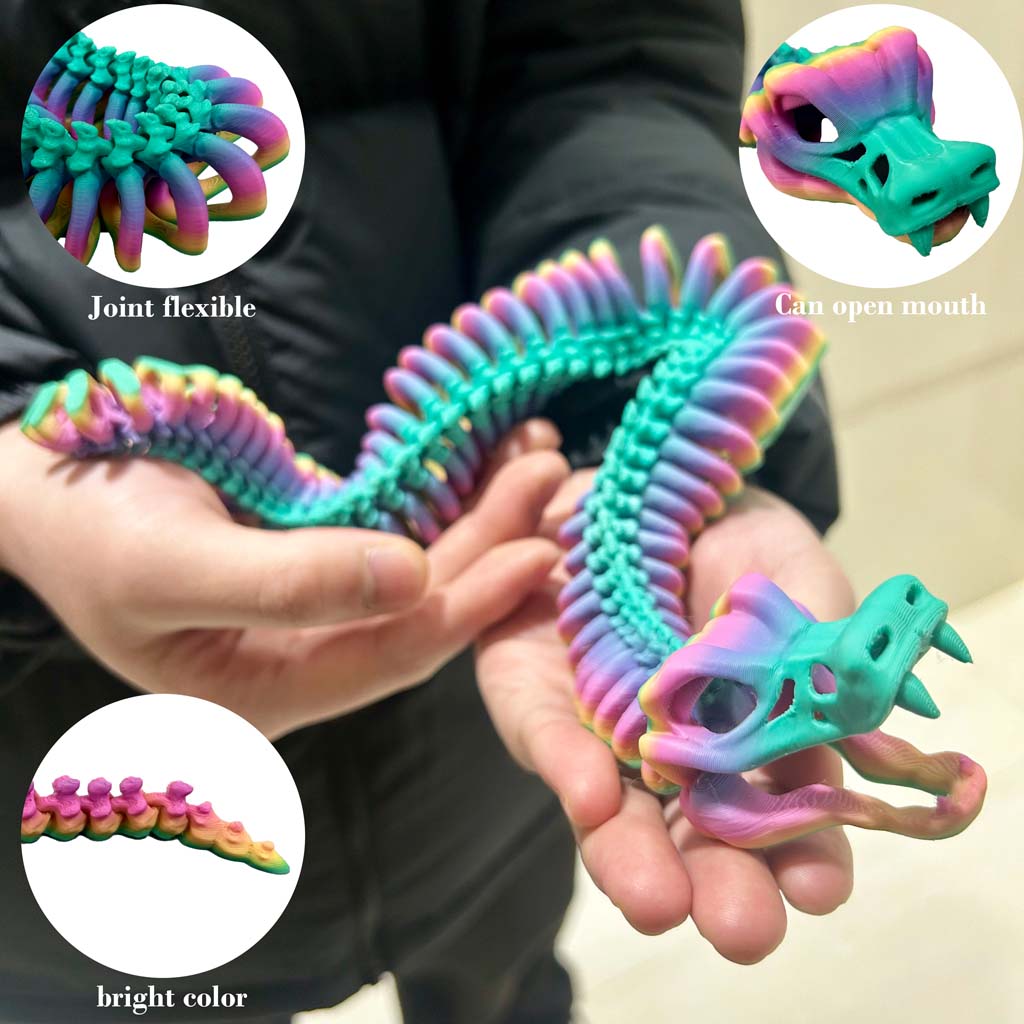 3D-gedruckte JOINT SNAKE-Statu – 3D Printing Mockup Bewertung und Preis