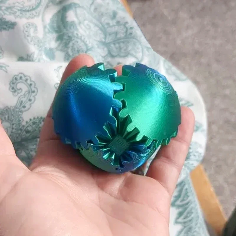 Gear Ball 3D-gedrucktes Fidget – 3D Printing Gears Bewertung und Preis