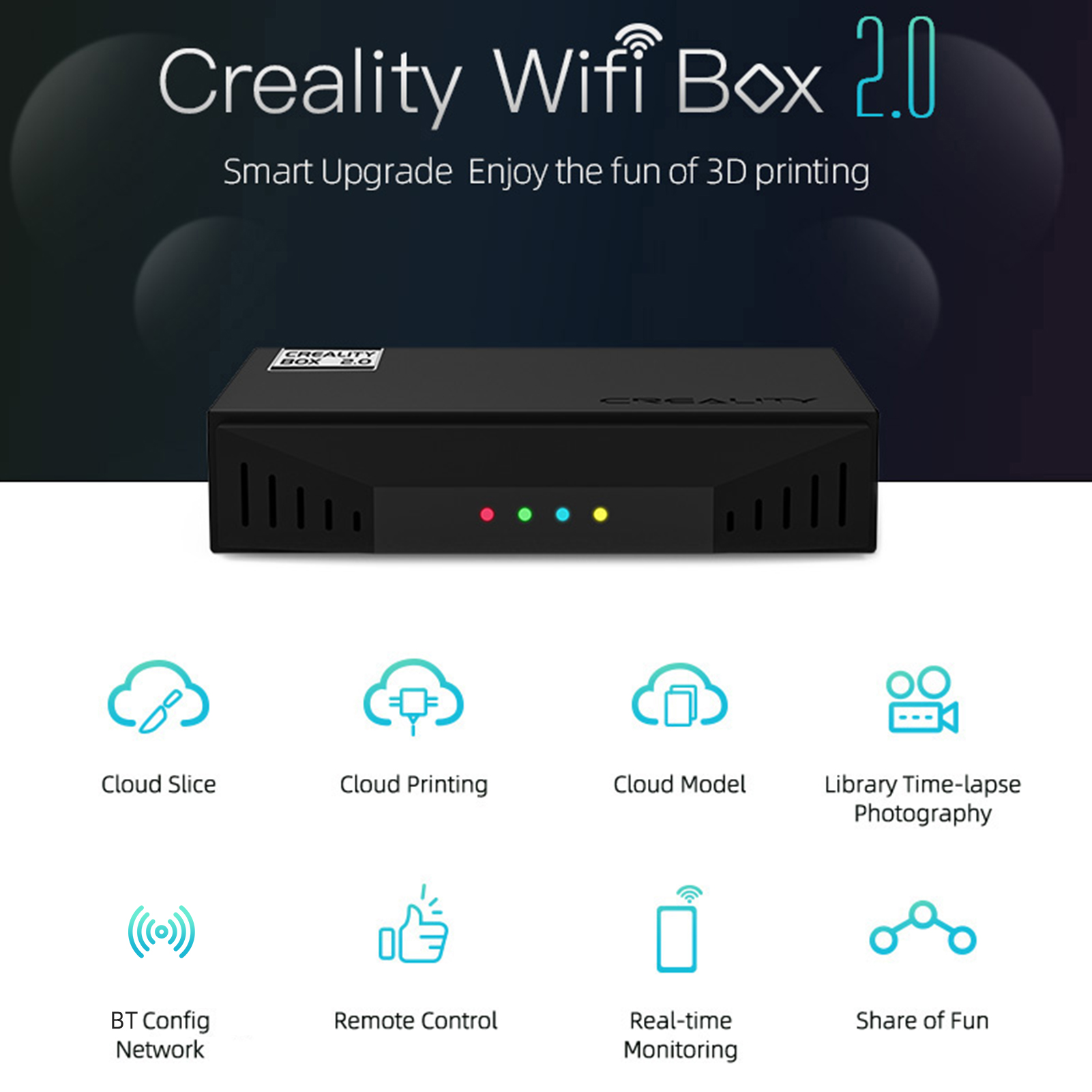Creality WiFi Box 2.0 für 3D-D – 3D Printing Timelapse Bewertung und Preis