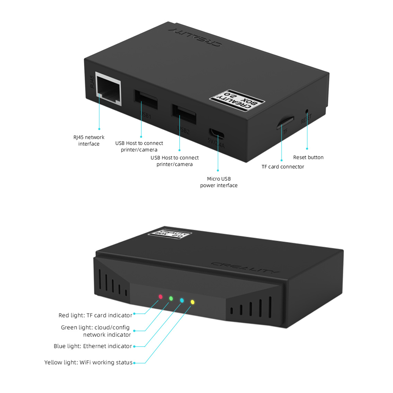 Creality WiFi Box 2.0 für 3D-D – 3D Printing Timelapse Bewertung und Preis