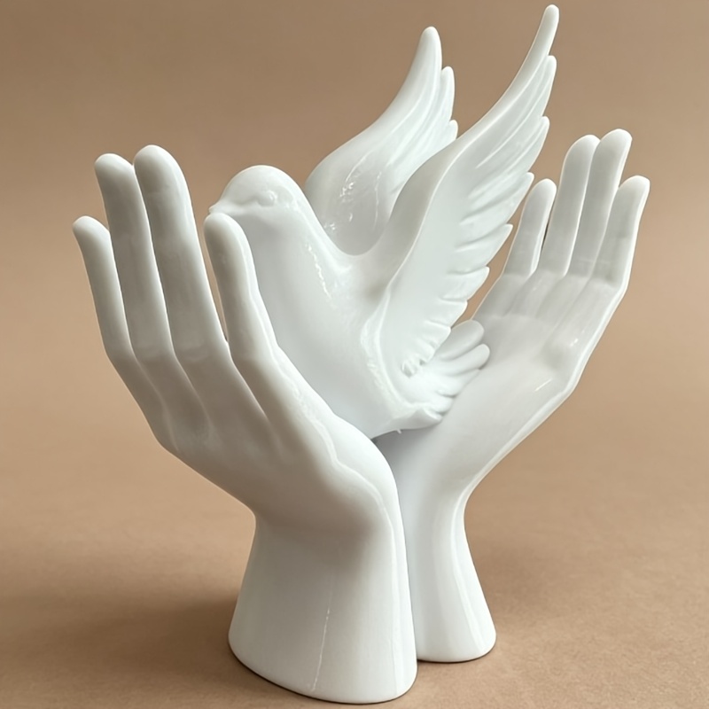 1-teilige Friedenshand-Statue  – 3D Printing Drawing Bewertung und Preis