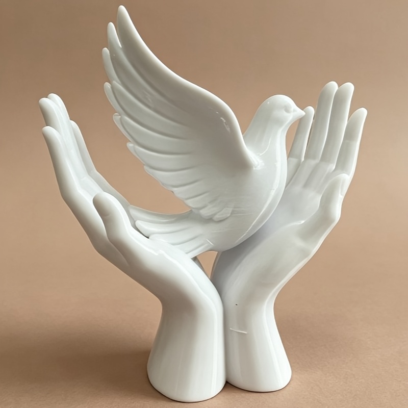 1-teilige Friedenshand-Statue  – 3D Printing Drawing Bewertung und Preis