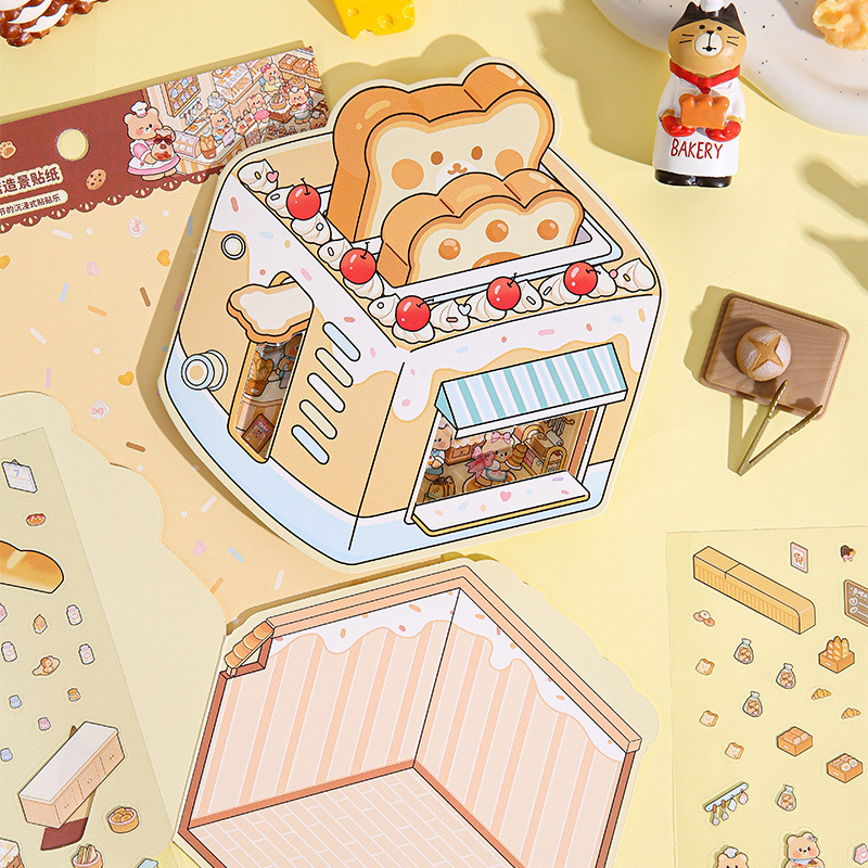 Creme Bär PET Diorama Aufklebe – 3D Printing Construction Bewertung und Preis