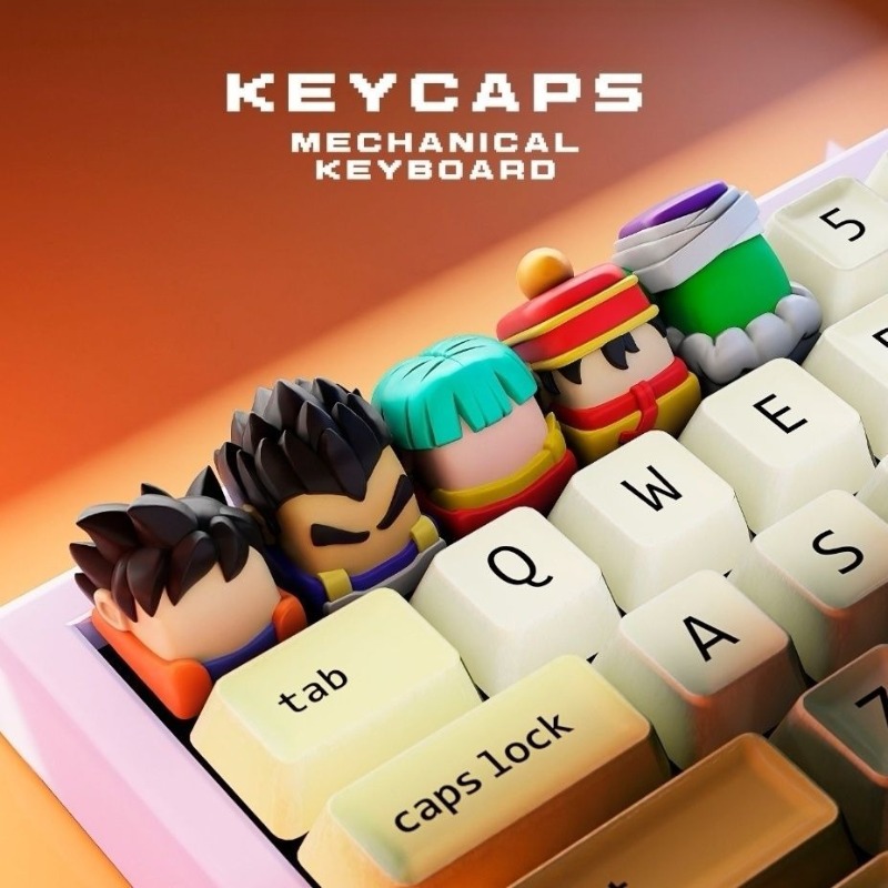 Neue Anime-Tastenkappen, Hochw – 3D Printing Keycaps Bewertung und Preis