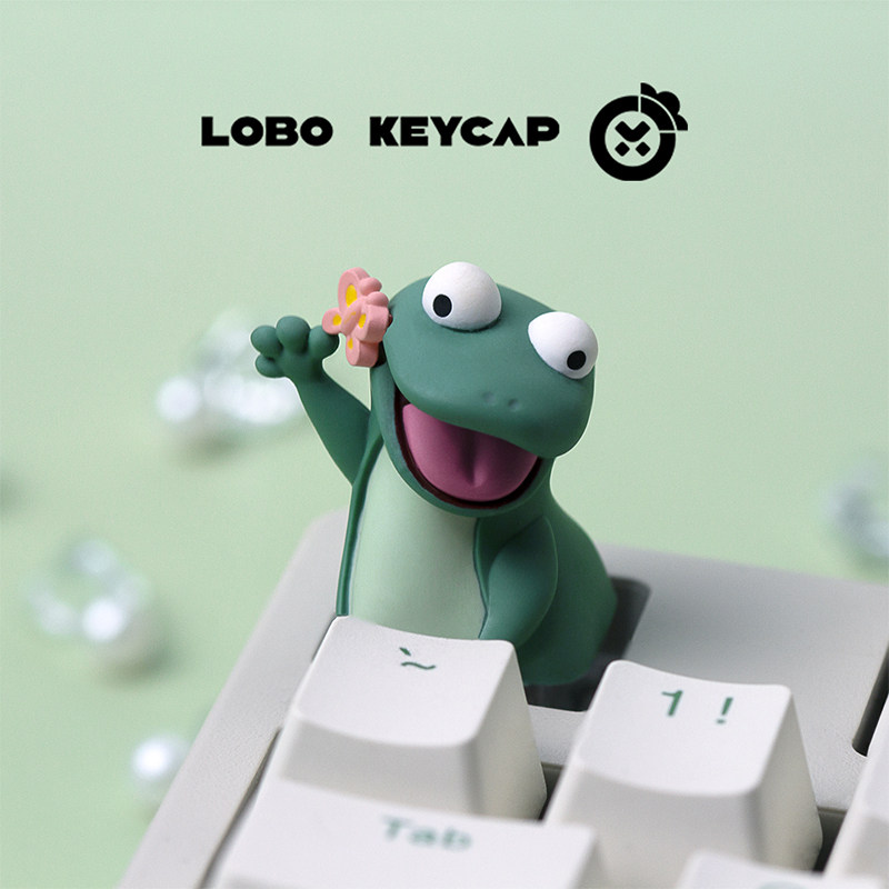 Lobo Keycap, niedliche Eidechs – 3D Printing Keycaps Bewertung und Preis