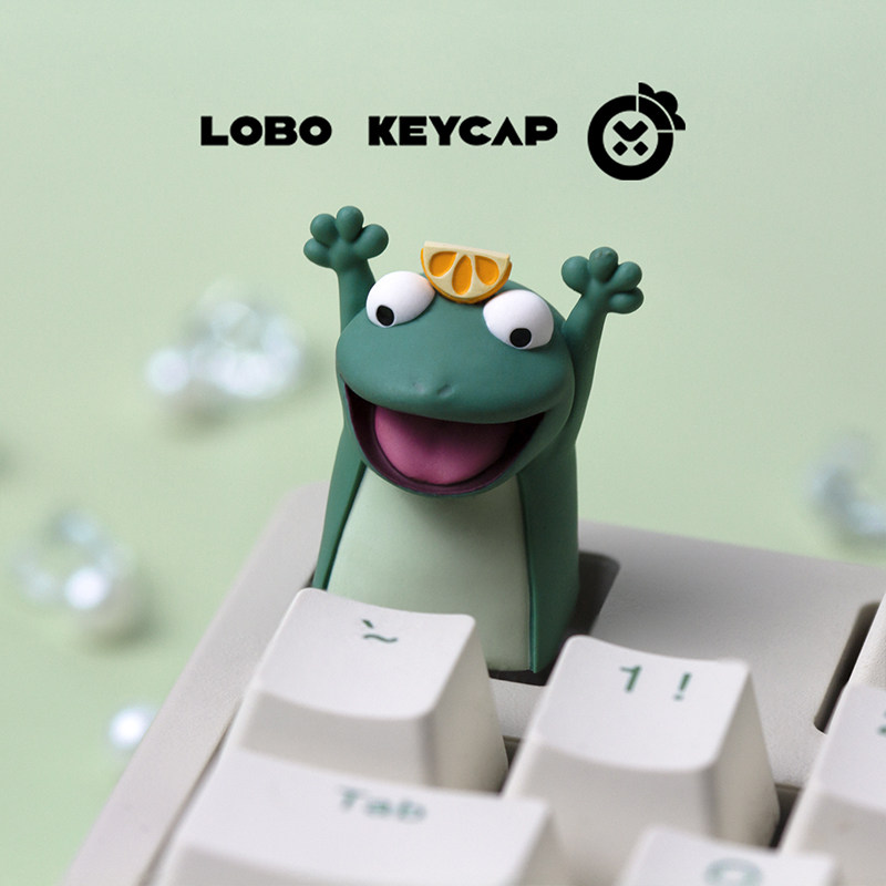 Lobo Keycap, niedliche Eidechs – 3D Printing Keycaps Bewertung und Preis