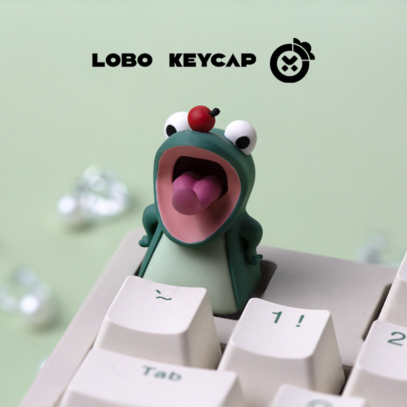 Lobo Keycap, niedliche Eidechs – 3D Printing Keycaps Bewertung und Preis