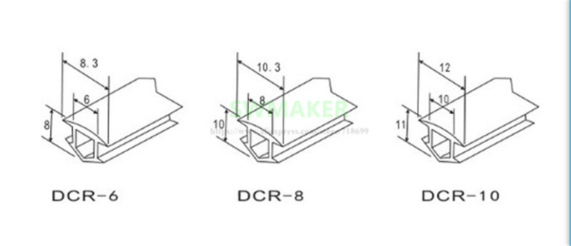 1 Meter 6 mm/8 mm/10 mm Flachd – 3D Printing Guide Bewertung und Preis