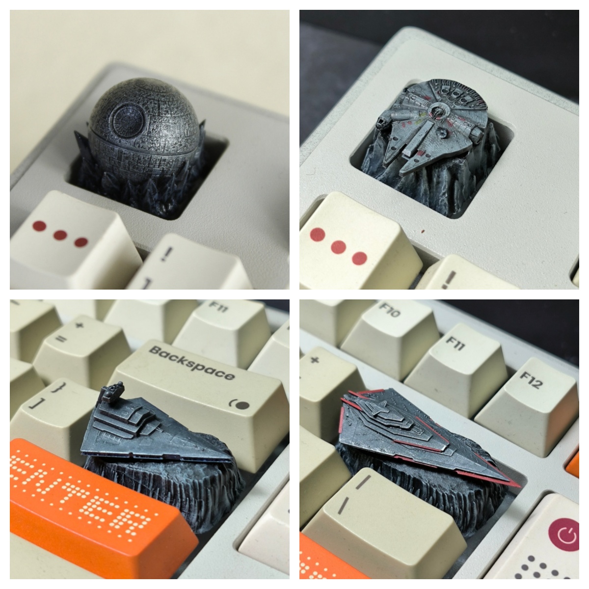 HCY Death Star Artisan Keycap  – 3D Printing Keyboard Keys Bewertung und Preis