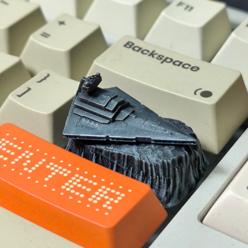 HCY Death Star Artisan Keycap  – 3D Printing Keyboard Keys Bewertung und Preis